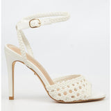 Miss Black Ladies Jazz 52 Heels In White