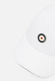 Ben Sherman Mens Metal Targy Badge Cap In White