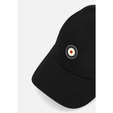 Ben Sherman Mens Metal Targy Badge Cap In Black