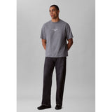 Calvin Klein Mens Rlxd Fit Graphic T-Shirt In Grey Heather