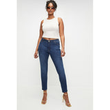 Guess Womens Cumberland Curve Jeans In Dark Wash
