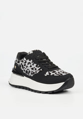 Butterfly Feet Ladies Rio 4 Silver Sneakers