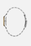 Daniel Klein Womens Mother Of Pearl Dial Two Tone Watch In Silver And Gold