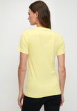 Polo Womens Allies T-Shirt In Yellow