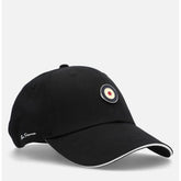 Ben Sherman Mens Metal Targy Badge Cap In Black