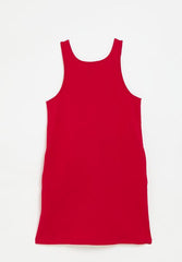 Polo 0055035 Girls Terri Pinafore Red