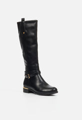 Miss Black Ladies Hadar 27 Boots In Black