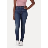 Levis Womens Hirise Super Skinny Jeans In Medium Blue