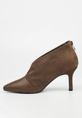 Butterfly Feet Ladies Lively 6 Shoes Brown