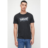 Levi's Mens Graphic Crewneck T-Shirt In Black