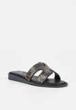 Butterfly Feet Ladies Jacey 1 Black Sandals