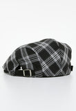 Pringle Mens Owen Newsboy Cap In Black