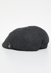Polo Herringbone Ivy Cap Black