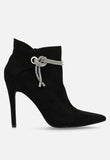 Footwork Ladies Naresh Ankle Boots In Black