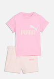 Puma Minicats Ess Tee And Shorts Set Inf Pi