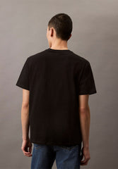 Calvin Klein Mens Hero Monologo T-Shirts In Black