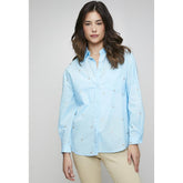 Stella Morgan Ladies Shirt In Pale Blue