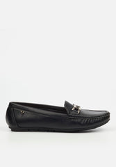 Butterfly Feet Ladies Luana Black loafers