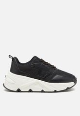 Diesel Womens L Savannah Tulu Sneaker In Black