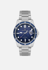 Daniel Klein Blue Dial Watch For Men