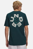 Under Armour Mens Radial T-Shirt In Forest Green