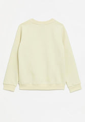 Soviet Zander Boys Crew Neck Sweat Top Bone