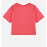 Converse Girls Dissected Chuck Patch T-Shirt In Cherry Balm
