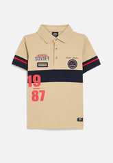 Soviet B Motion Svt9115 Boys S/Slv Fashion Golfer