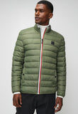 Polo Mens Quilted Puffer Jacket In Fatigue