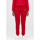 Sissy boy Womens Logo Sweat Pants With Cursive In Red