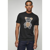 Ben Sherman Mens Fur Bear T-Shirt In Black