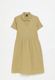 Polo 0055046 Girls Gabriella Ss Golfer Dress Stone