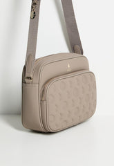 Polo Womens Luna Utility Crossbody Bag In Mushroom