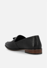 Hush Puppies Mens Idris Leather Shoes Black