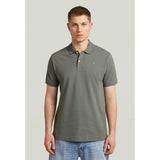 G-Star Raw Mens Dunda Overdyed Slim Polo Short Sleeve Shirt In Orphus