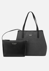 Guess Portini Trap Tote Coal