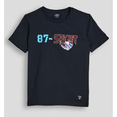 Soviet Boys Short Sleeves Crew Fashion T-Shirts In Navy