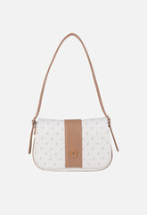 Polo Kensington Flapover Shoulder Bag In White