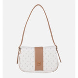 Polo Kensington Flapover Shoulder Bag In White