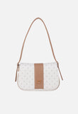 Polo Kensington Flapover Shoulder Bag In White