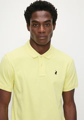 Polo 0049558 Mens Ss Pique Golfer Yellow