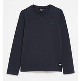 Soviet Boys Talon Long Sleeves V-Neck T-Shirt In Navy