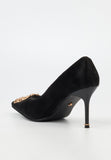 Butterfly Feet Miss Black Ladies Lanelle 3 Heels In Black