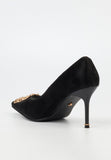 Butterfly Feet Miss Black Ladies Lanelle 3 Heels In Black