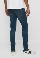 Levis Mens Skinny Taper Canyon Dark