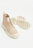 Palladium Womens Pallabase Twill Shoes In Nude Dust