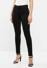 Levis Womens 710 Super Skinny Jean In Black
