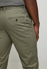 Pringle Mens Jorge Tailored Fit Chino Fatigue