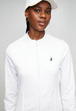 Polo Womens Scarlett Long Sleeve Track Top In White