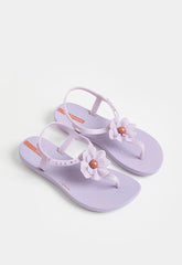 Ipanema Girls Class Floral Sandals In Lilac